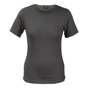 Organic Cotton Crew Neck T-Shirt Ladies - Image 3