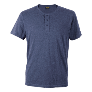 Henley Short Sleeve T-Shirt Mens - Image 2