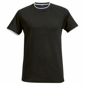 175g Ringer T-Shirt Polyester Eyelet - Image 2