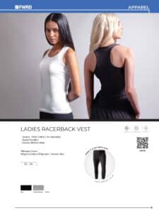 Ladies Racerback Vest - Image 3