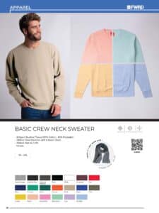 Basic Crew Neck Sweater - Image 3