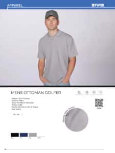 Mens Ottoman Golfer - Image 3