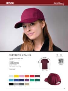 Superior 5 Panel Cap - Image 3