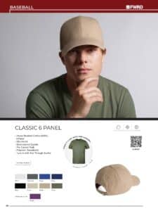 Classic 6 Panel Cap - Image 3