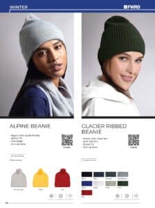 Glacier Ribbed Beanie - Image 3