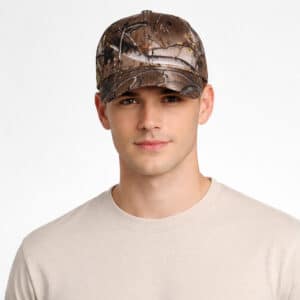 6 P Oakshade Camo Cap - Image 2
