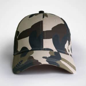 Basic 6 Panel Camo Cap - Image 5