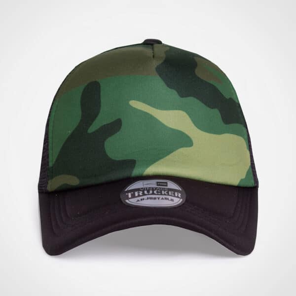 Vintage Trucker Camo Cap