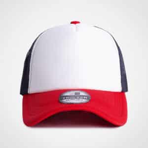 Vintage Trucker Three Tone Cap - Image 7