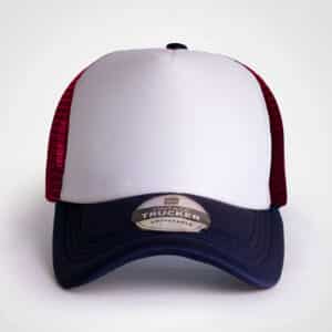 Vintage Trucker Three Tone Cap - Image 4