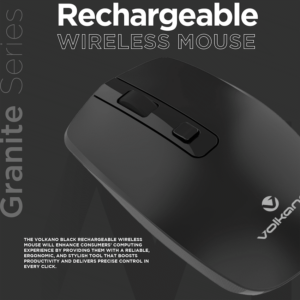 Volkano Granite Series Rechargeable Wireless Mouse