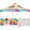 Coated Steel Sublimated Gazebo 3m x 3m – 3 Half-Wall Skins — Coated Steel Sublimated Gazebo 3m x 3m – 3 Half-Wall Skins