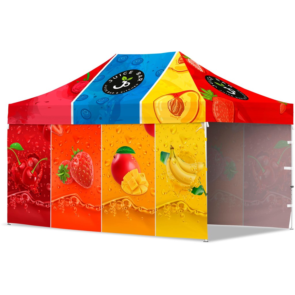 Coated Steel Sublimated Gazebo 4.5 x 3m – 2 Long Full-Wall Skins — Coated Steel Sublimated Gazebo 4.5 x 3m – 2 Long Full-Wall Skins