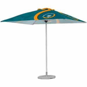 Fade Resistant Parasol Single Hexagonal Pole 2m x 2m — Fade Resistant Parasol Single Hexagonal Pole 2m x 2m