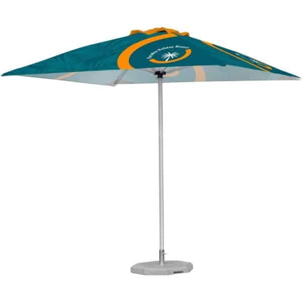 Fade Resistant Parasol Single Hexagonal Pole 2m x 2m — Fade Resistant Parasol Single Hexagonal Pole 2m x 2m