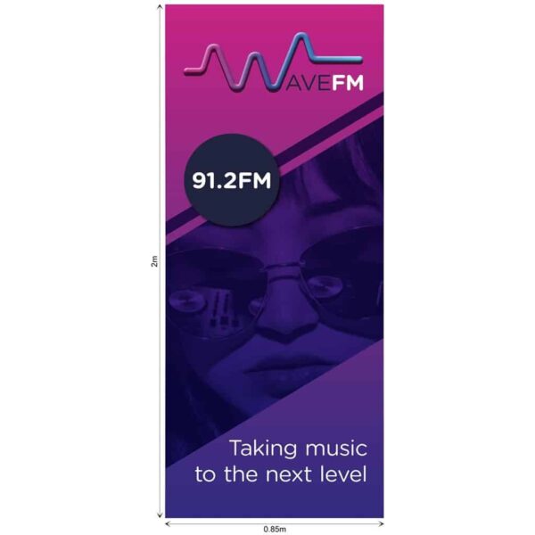 Pull-Up Banner Layflat PVC Skin (Excludes Hardware) — Pull-Up Banner Layflat PVC Skin (Excludes Hardware)