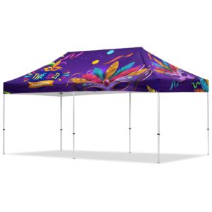 Coated Steel Sublimated Gazebo 6m x 3m — Coated Steel Sublimated Gazebo 6m x 3m