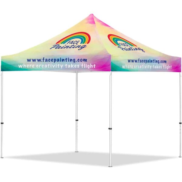 Coated Steel Sublimated Gazebo 3m x 3m — Coated Steel Sublimated Gazebo 3m x 3m