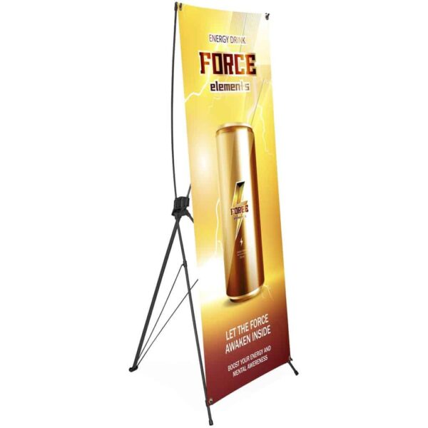 Champion Fabric X-Banner 80cm x 180cm — Champion Fabric X-Banner 80cm x 180cm