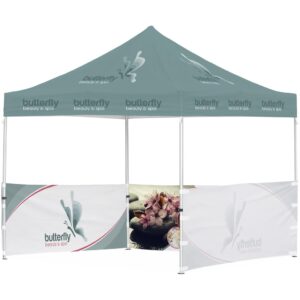 Ovation Sublimated Gazebo 3m X 3m – 3 Half-Wall Skins — Ovation Sublimated Gazebo 3m X 3m – 3 Half-Wall Skins