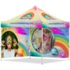 Coated Steel Sublimated Gazebo 3m x 3m – 2 Full-Wall Skins — Coated Steel Sublimated Gazebo 3m x 3m – 2 Full-Wall Skins