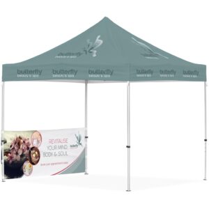 Ovation Sublimated Gazebo 3m X 3m – 1 Half-Wall Skin — Ovation Sublimated Gazebo 3m X 3m – 1 Half-Wall Skin
