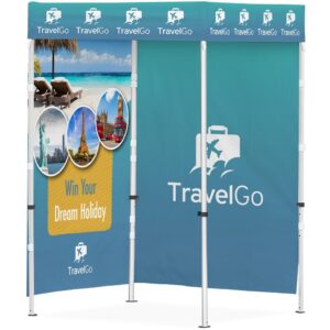 Ovation Sublimated Gazebo 1.5m X 1.5m – 2 Full-Wall Skins — Ovation Sublimated Gazebo 1.5m X 1.5m – 2 Full-Wall Skins