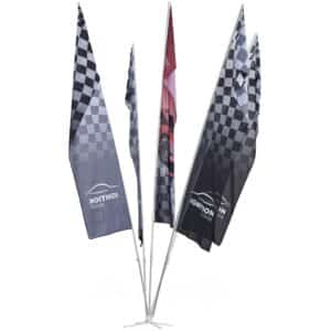 Legend 5 Flag Fountain 6m Large (1m x 4m flags) — Legend 5 Flag Fountain 6m Large (1m x 4m flags)
