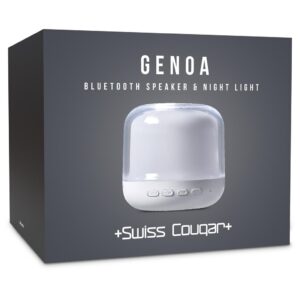 Swiss Cougar Genoa Bluetooth Speaker & Night Light - Image 12