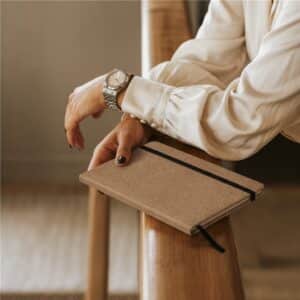 Okiyo Sakura Cork A5 Hard Cover Notebook - Image 3