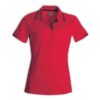 Ladies Synergy Polo — Ladies Synergy Polo – Red/Black – End Of Range