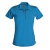 Ladies Vector Polo — Ladies Vector Polo – Cyan/Graphite – End Of Range
