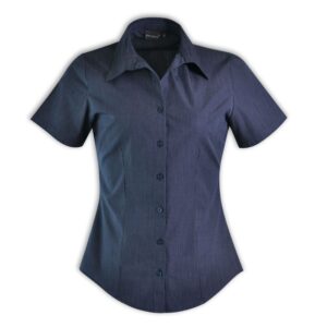 Roselina Blouse Short Sleeve – Check 1 — Roselina Blouse Short Sleeve – Check 1