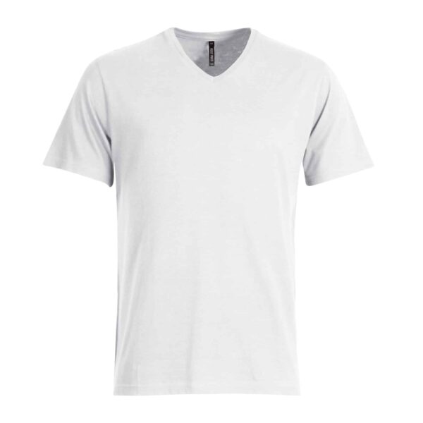 140g Urban Lifestyle V-Neck T-Shirt – White – End Of Range — 140g Urban Lifestyle V-Neck T-Shirt – White – End Of Range
