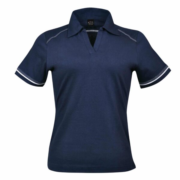 Ladies Flat Piping Polo — Ladies Flat Piping Polo – While Stocks Last