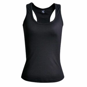 Ladies Racerback Top — Ladies Racerback Top – Black – While Stock Last