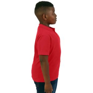 175g Youth Classic Pique Knit Polo - Image 5