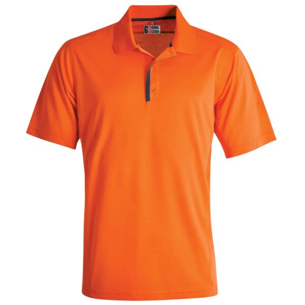 Matrix Polo — Matrix Polo – Orange/graphite – While Stocks Last
