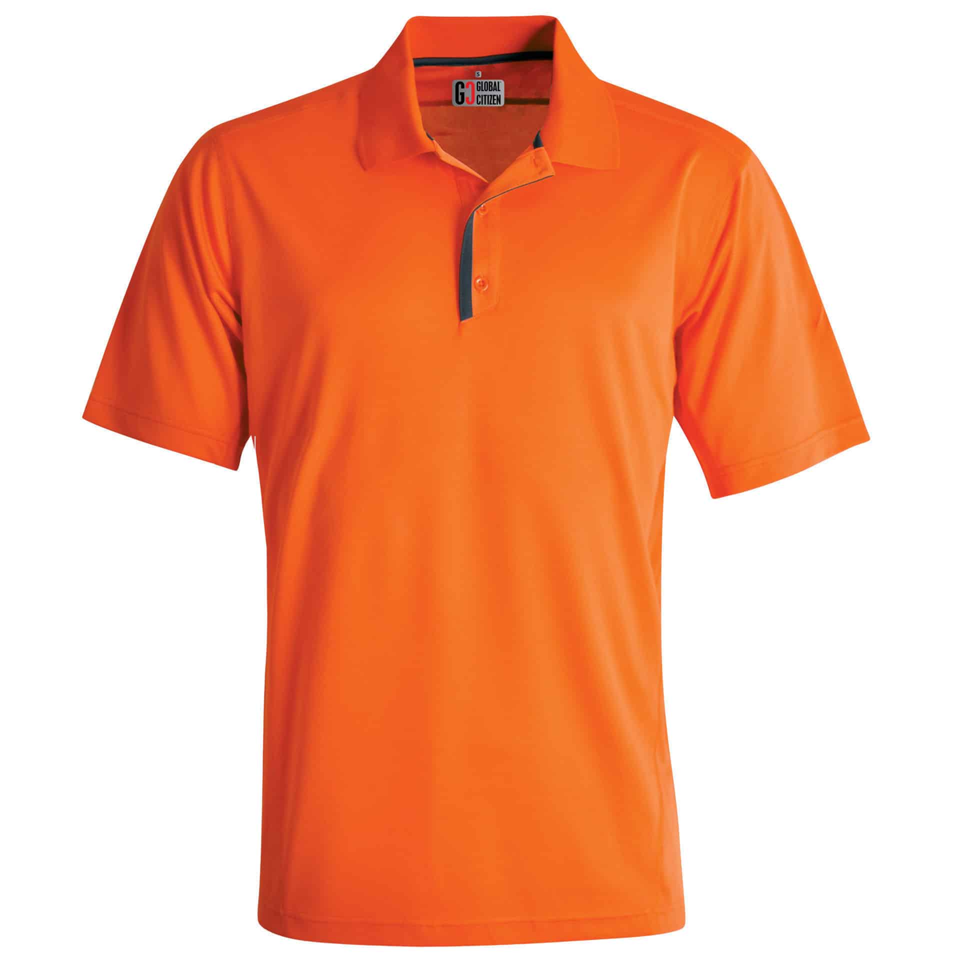 Matrix Polo — Matrix Polo – Orange/graphite – While Stocks Last