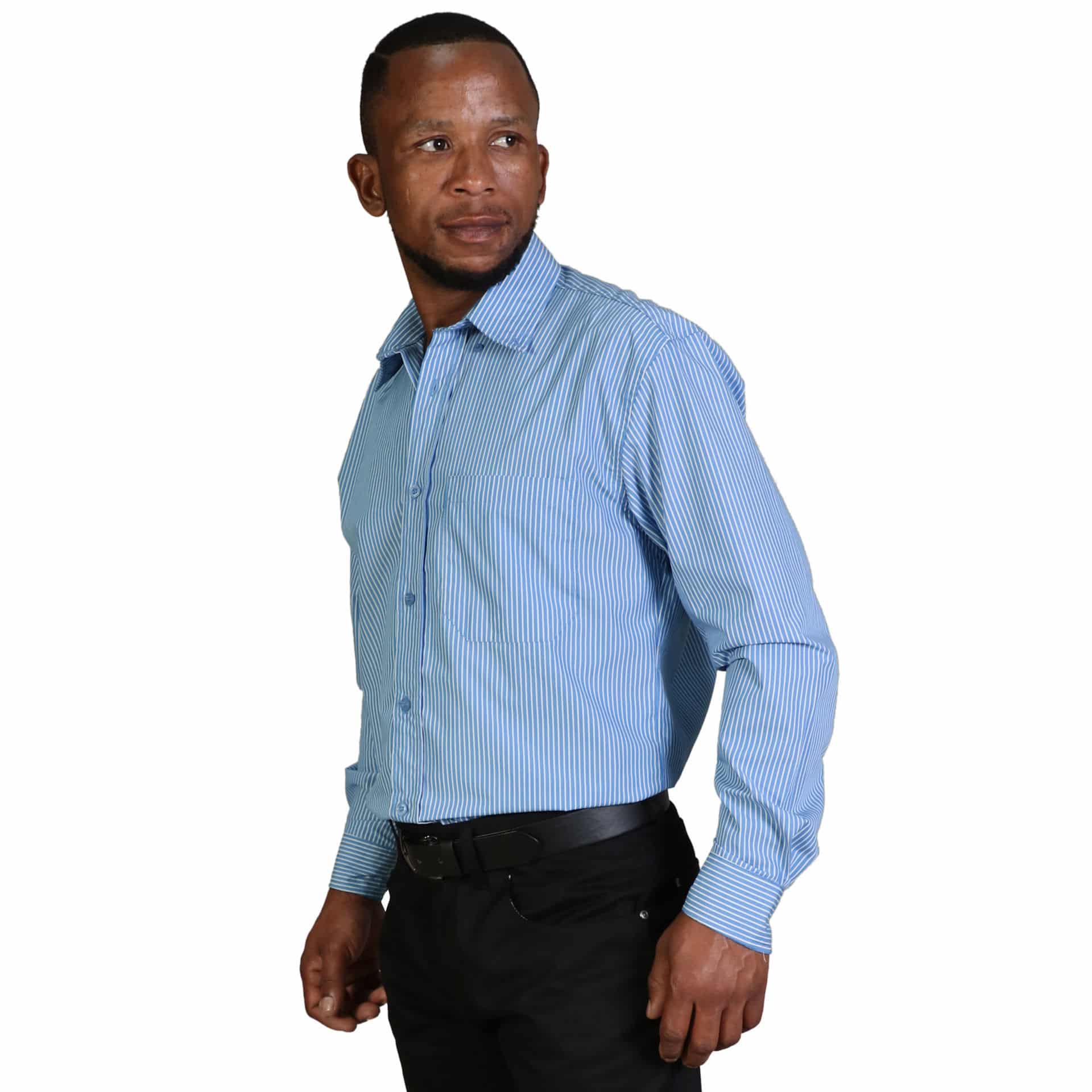 Cameron Shirt Long Sleeve - Stripe 5 - Image 3