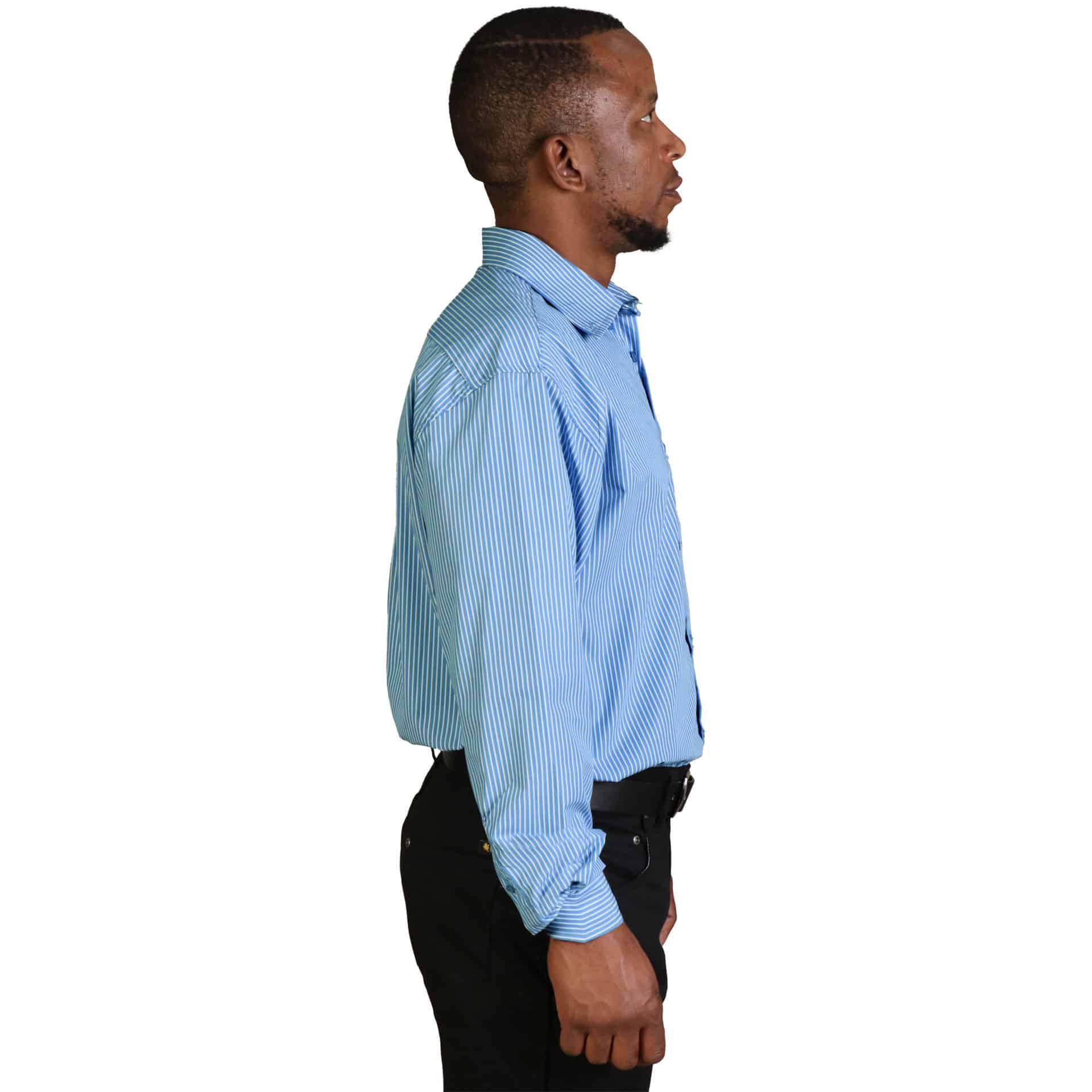 Cameron Shirt Long Sleeve - Stripe 5 - Image 4