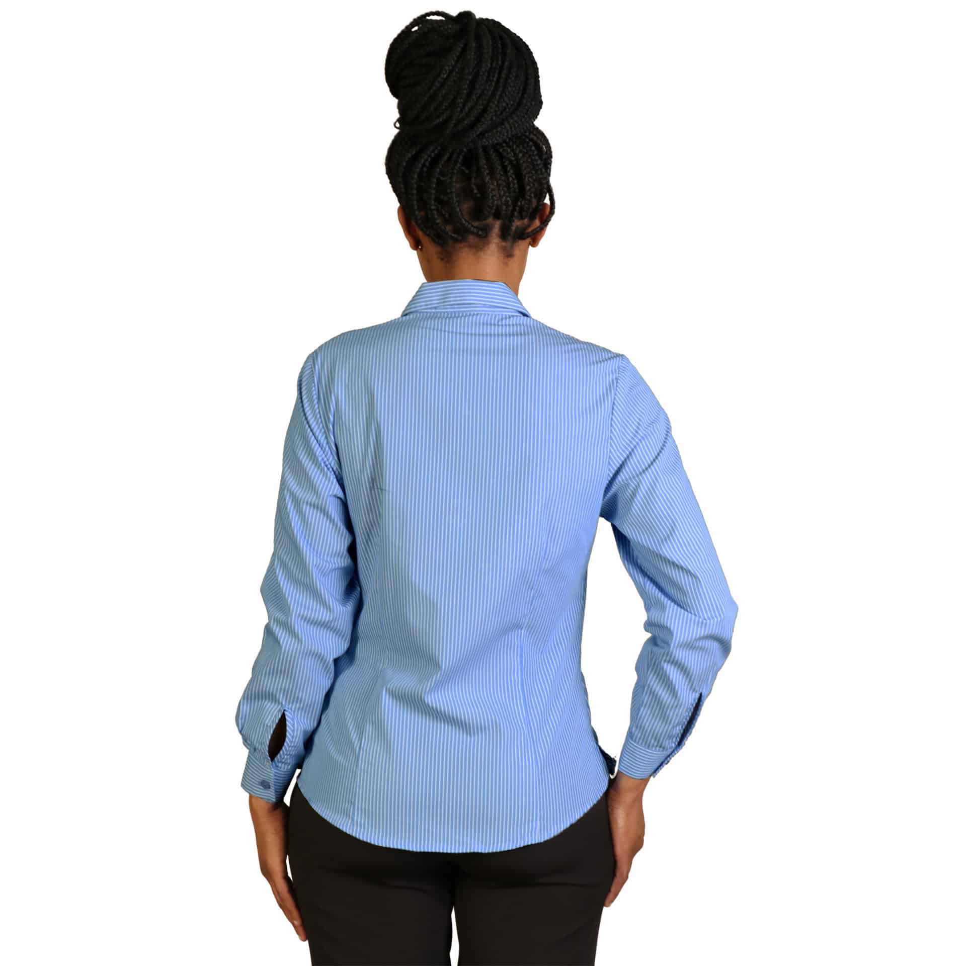 Donna Blouse Long Sleeve - Stripe 5 - Image 5