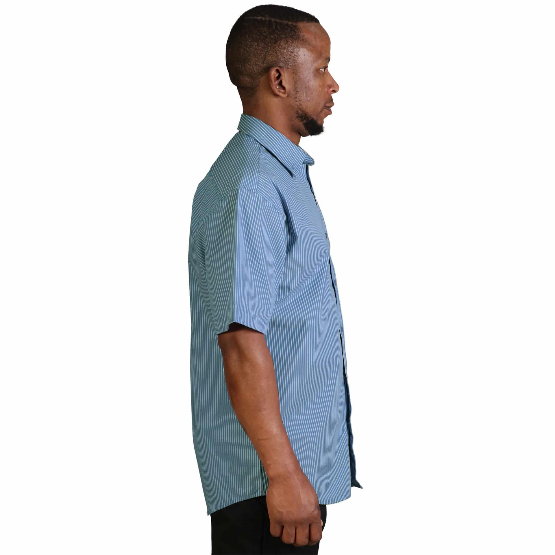 Cameron Shirt Short Sleeve - Stripe 5 - Image 4