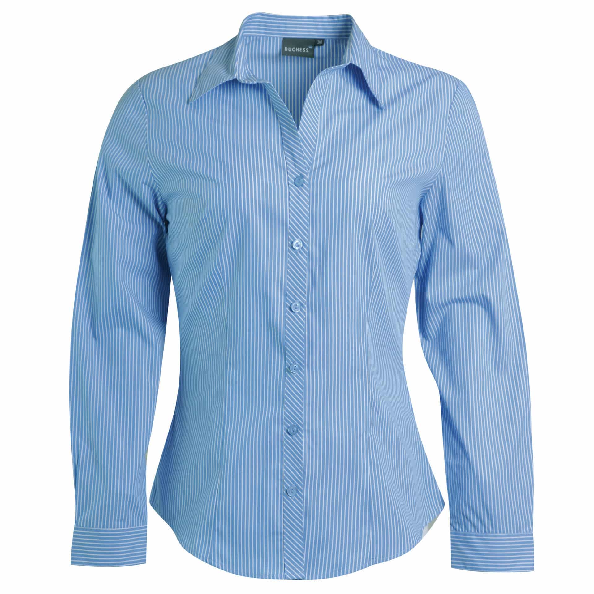 Donna Blouse Long Sleeve – Stripe 5 — Donna Blouse Long Sleeve – Stripe 5