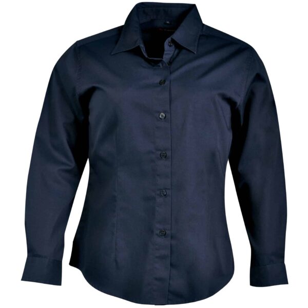 Ladies Classic Woven Shirt Long Sleeve — Ladies Classic Woven Shirt Long Sleeve