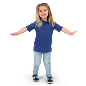 175g Youth Classic Pique Knit Polo - Image 3