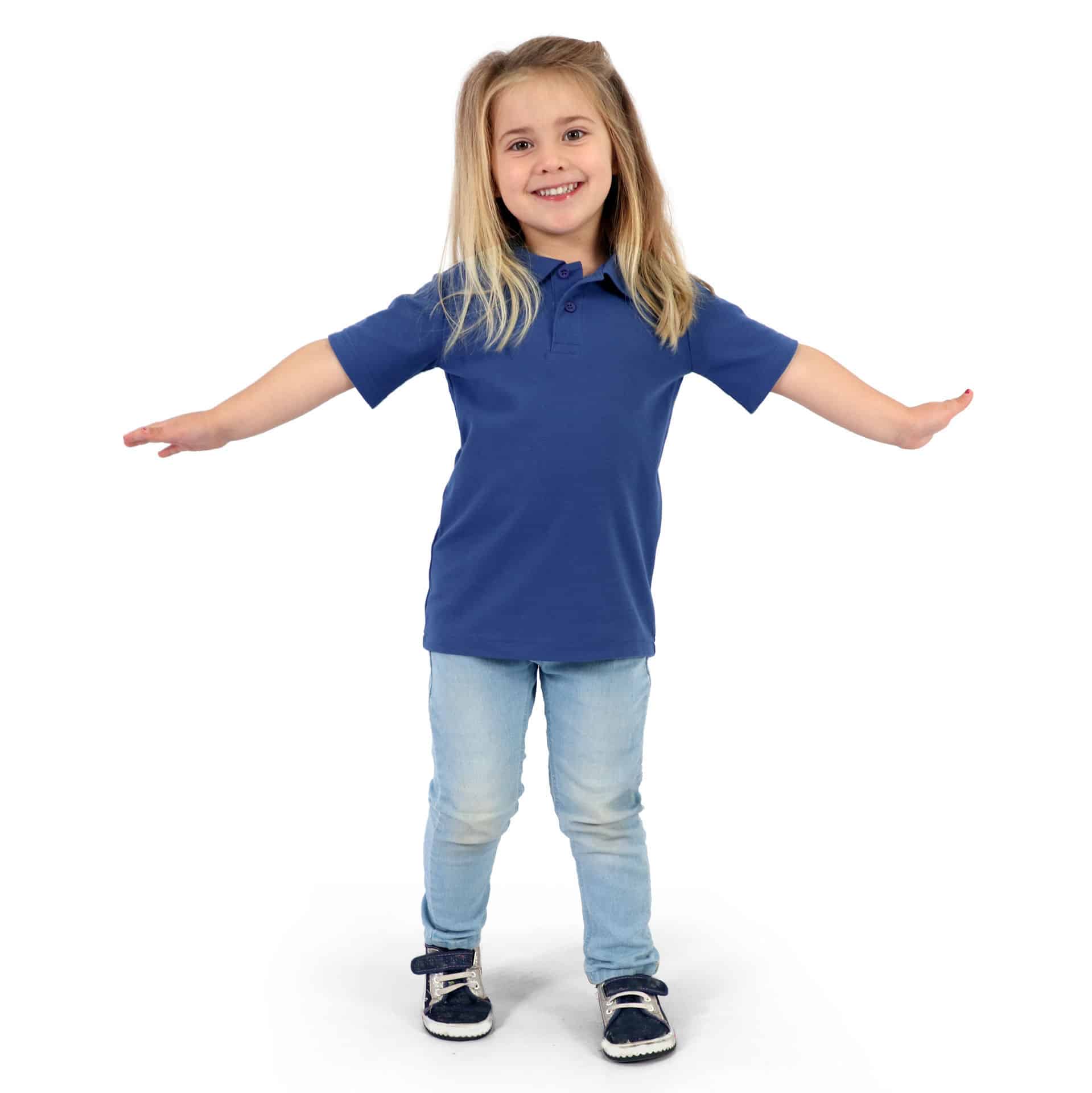 175g Youth Classic Pique Knit Polo - Image 3