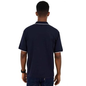 Pencil Stripe Golfer - Navy/white - Image 4
