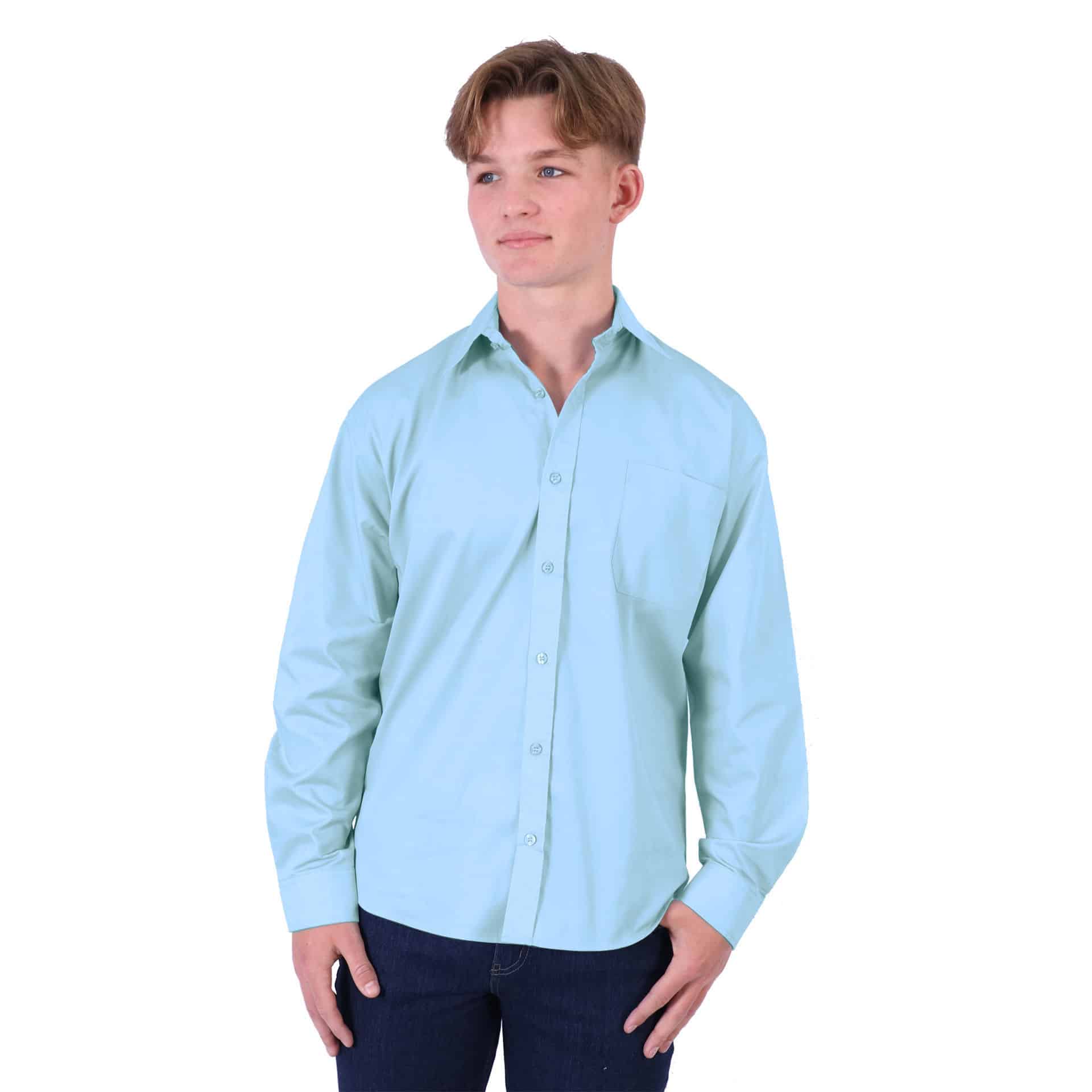 Classic Woven Shirt Long Sleeve - Image 3