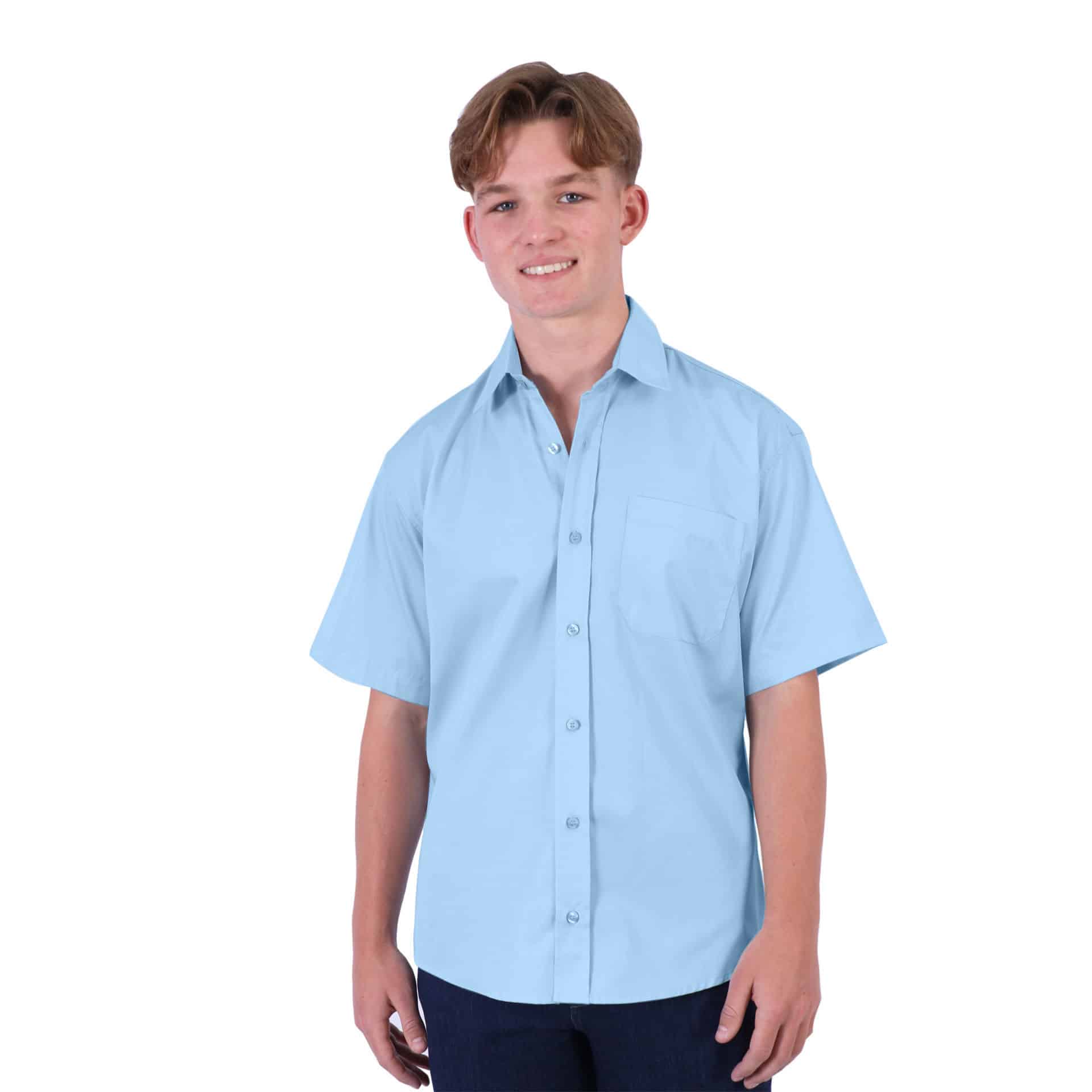 Classic Woven Shirt Short Sleeve - Image 3